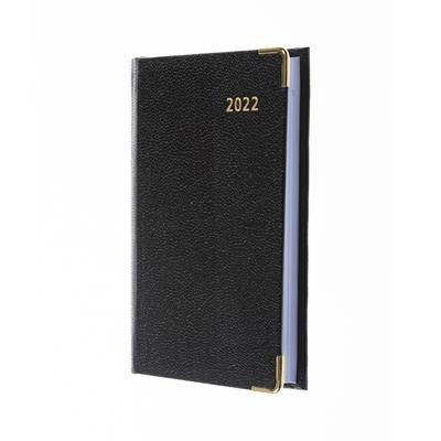 COLLINS BUSINESS POCKET REGAL WEEK TO VIEW DIARY with Pencil in Black