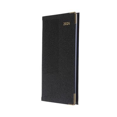 COLLINS BUSINESS POCKET SLIMCHART MONTH TO VIEW DIARY in Black