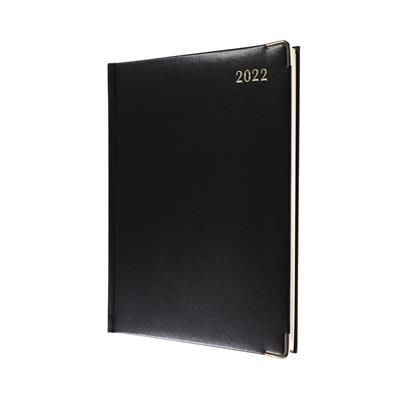 COLLINS CLASSIC COMPACT WEEK TO VIEW APPOINTMENT DIARY in Black