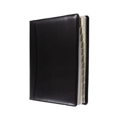 COLLINS ELITE EXECUTIVE DAY TO PAGE APPOINTMENT DIARY in Black