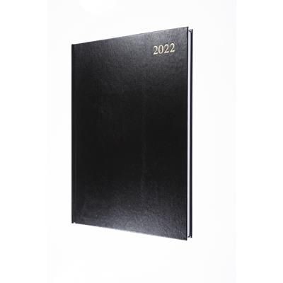 COLLINS ESSENTIAL A4 DAY PAGE DIARY in Black