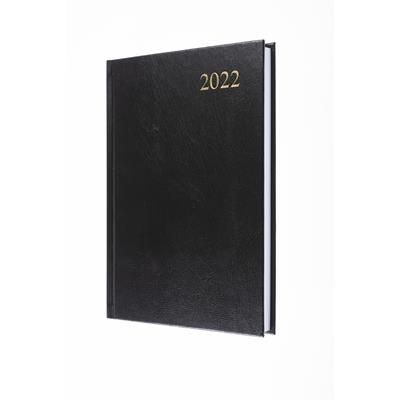 COLLINS ESSENTIAL A5 DAY PAGE DIARY in Black