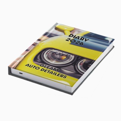 FULL COLOUR COVER A5 DAILY DESK DIARY