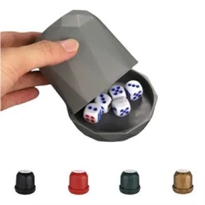 PLASTIC DICE CUP SET - PROMOTIONAL CORPORATE GIFT
