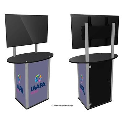 LOCKABLE TV & MONITOR STAND