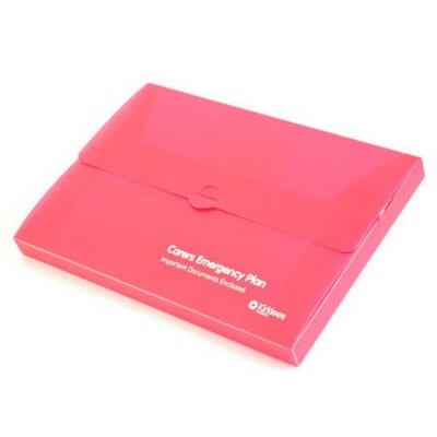 DOCUMENT WALLET BOX In Polypropylene