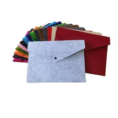 FELT FILE FOLDER ORGANIZER ENVELOPE DURABLE DOCUMENT BAG