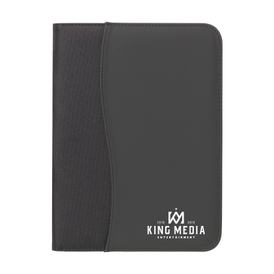 PERUGIA A4 DOCUMENT FOLDER in Black