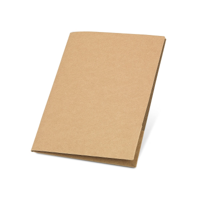 PUZO A4 100% RECICLED PAPER DOCUMENT FOLDER in Natural