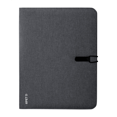 RPET DOCUMENT FOLDER in Black