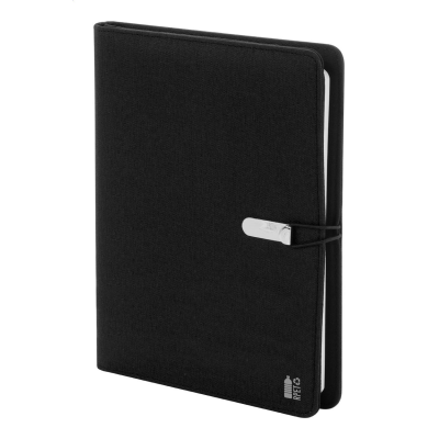 RPET DOCUMENT FOLDER in Black