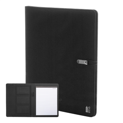 RPET DOCUMENT FOLDER in Black