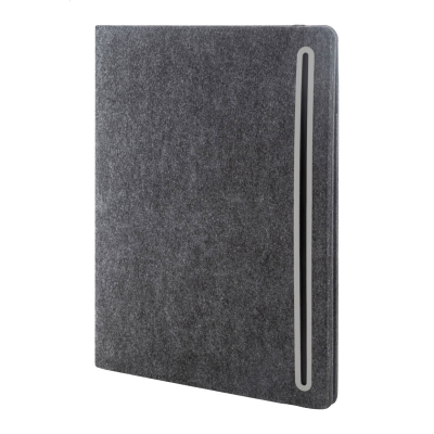 RPET FELT DOCUMENT FOLDER in Dark Grey