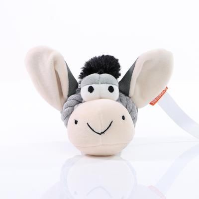 DOG TOY KNOTTED ANIMAL DONKEY