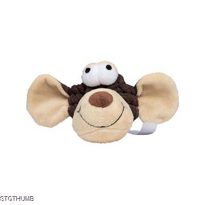 DOG TOY KNOTTED ANIMAL MONKEY
