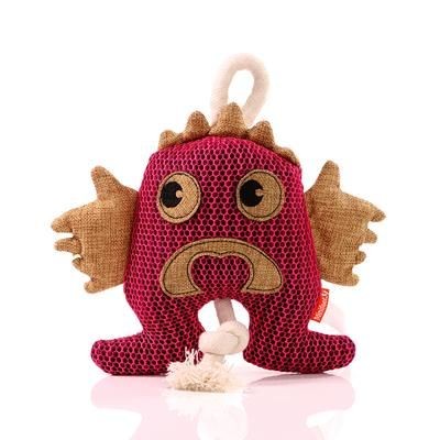 DOG TOY MONSTER with Rope Knots