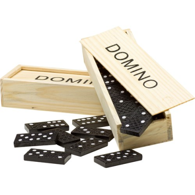DOMINO GAME in Brown