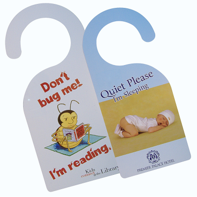 PLASTIC DOOR HANGERS