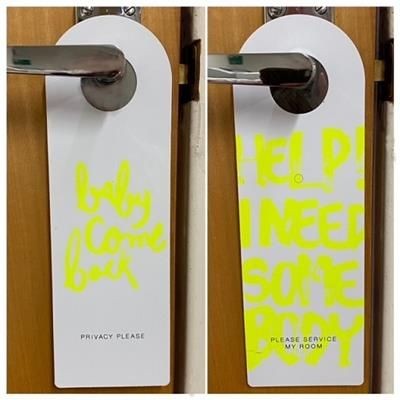 PVC DOOR HANGER