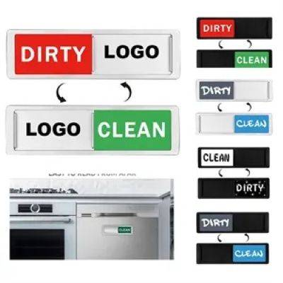 DISHWASHER MAGNET DIRTY CLEAN SIGN
