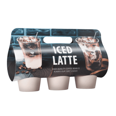 DRINK CARRIER with Three Pockets