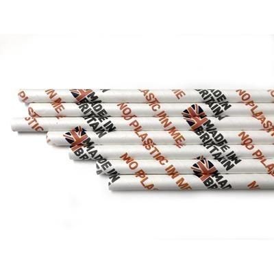 BRANDED PAPER DRINK STRAWS