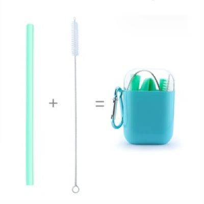 FOLDING SILICONE STRAW KIT