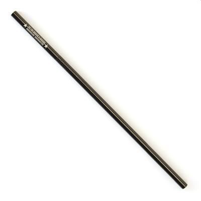 UK STOCK BLACK METAL STRAW