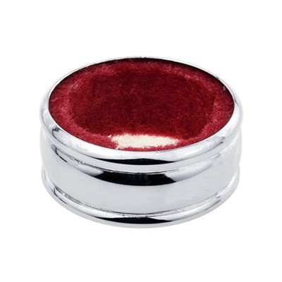 SILVER PLATED METAL WINE BOTTLE DRIP COLLAR