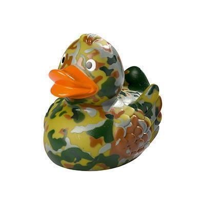 ARMY CAMOUFLAGE RUBBER DUCK