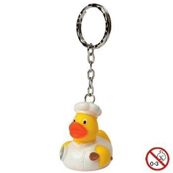 CHEF DUCK KEYRING