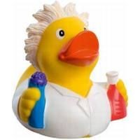 CHEMIST RUBBER DUCK in Yellow & White