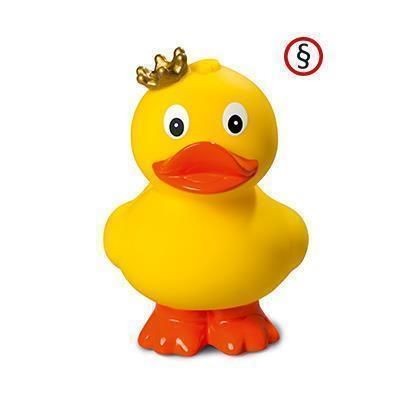 CROWN STANDING RUBBER DUCK