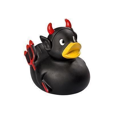 DEVIL DUCK in Black - PROMOTIONAL CORPORATE GIFT