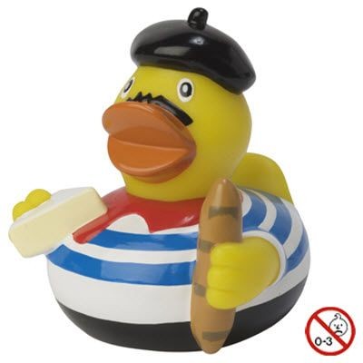 FRANCE CITYDUCK PLASTIC DUCK