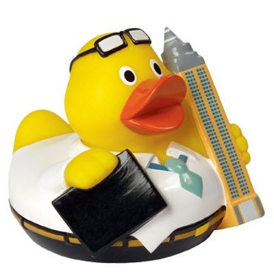 FRANKFURT CITYDUCK PLASTIC DUCK