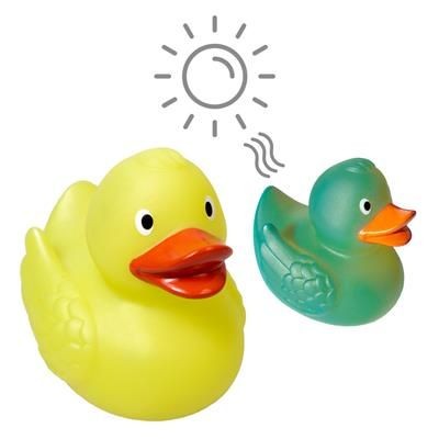 MAGIC UV COLOUR CHANGING DUCK YELLOW TO GREEN