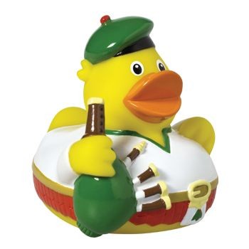 SCOTTISH CITYDUCK RUBBER DUCK