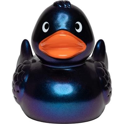SQUEAKY RUBBER DUCK in Metallic Blue