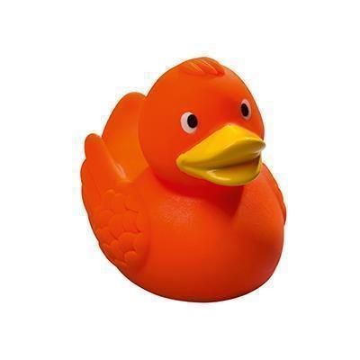 SQUEAKY RUBBER DUCK in Orange