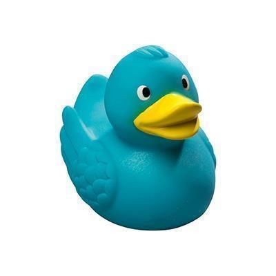 SQUEAKY RUBBER DUCK in Turquoise