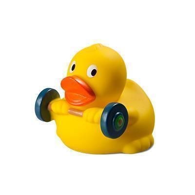 WEIGHTLIFTER RUBBER DUCK