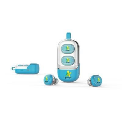 2219 TRULY CORDLESS STEREO EARPHONES with Charger Box