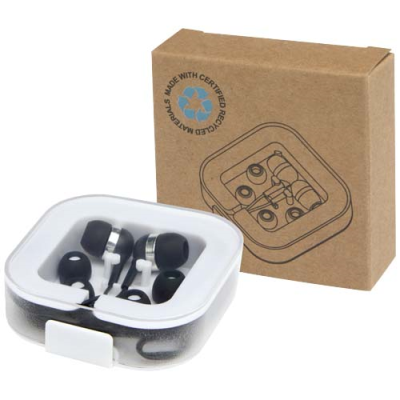 BAEKDU WIRED TYPE-C HEAD SET with Recycled Plastic Storage Box - PROMOTIONAL CORPORATE GIFT
