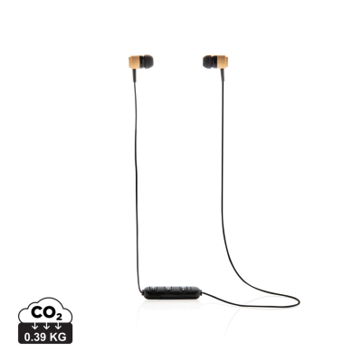 BAMBOO CORDLESS EARBUDS in Brown