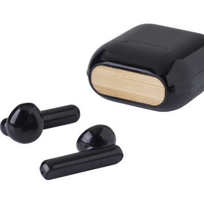 CORDLESS EARBUDS in Black