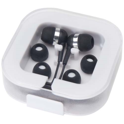 DOFIDA WIRED TYPE-C EARBUDS with Recycled Plastic Storage Box - PROMOTIONAL CORPORATE GIFT