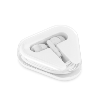 FARADAY EARPHONES with 125 M ABS Cable in White