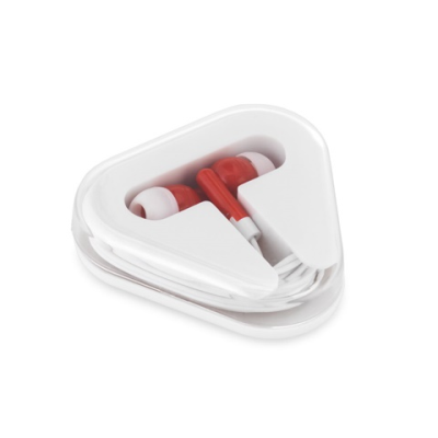 FARADAY EARPHONES with Cable in Red