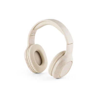 FEYNMAN WHEAT STRAW FIBRE AND ABS CORDLESS HEADPHONES in Natural